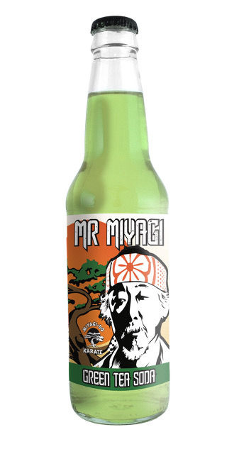 Mr. Miyagi Green Tea Soda | Rocket Fizz