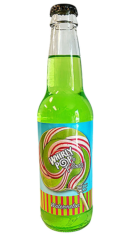 Whirly Pop Soda Watermelon | Rocket Fizz
