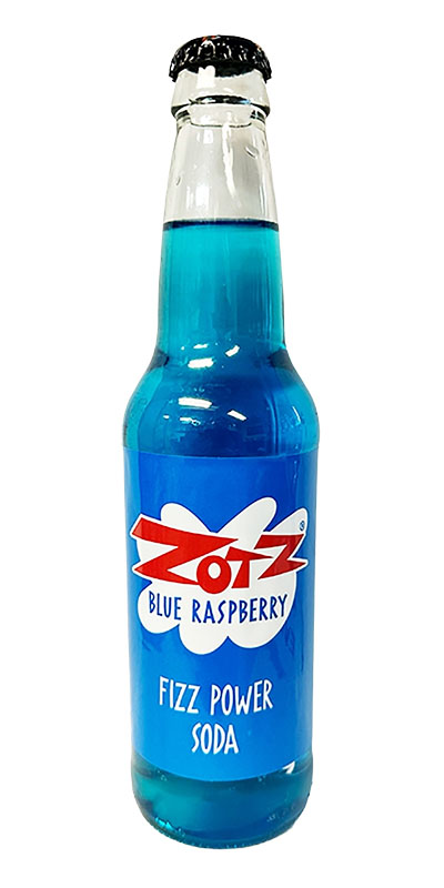 ZOTZ Blue Raspberry Soda | Rocket Fizz