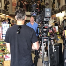 Filming a TV show for the OWN Network