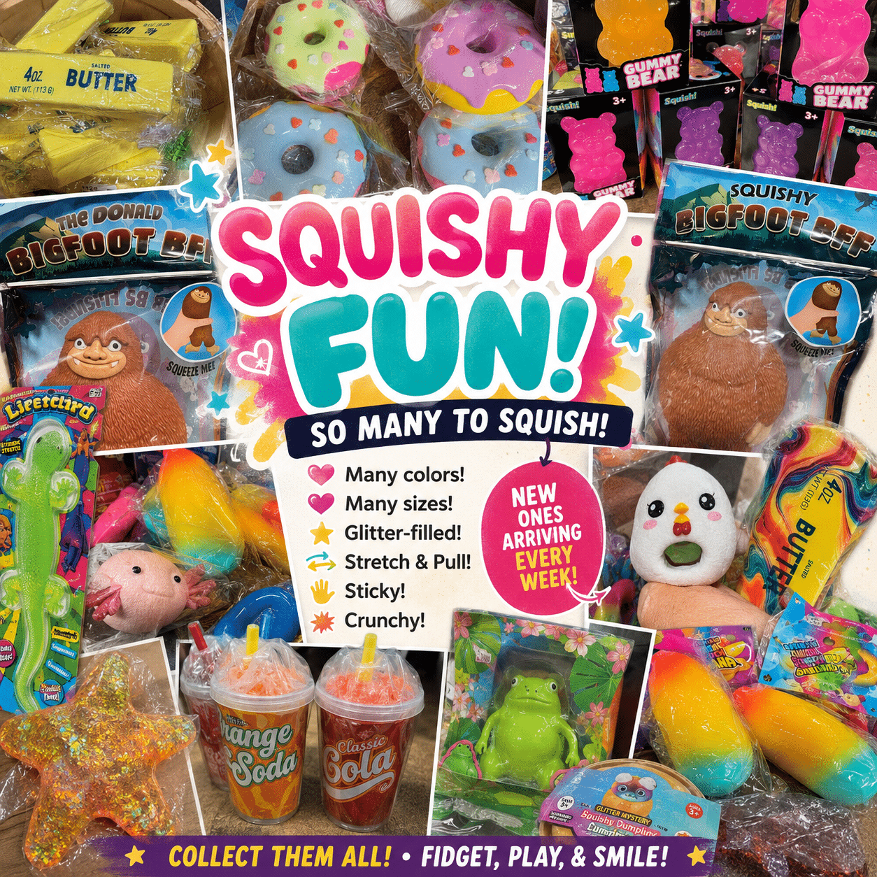 zaizai Squishy スクイーズ jm squishy ダウンベスト Squish, Stretch, Squeeze, Repeat! Discover the World of Squishy