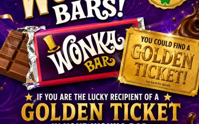 The Golden Ticket Has Arrived at Rocket Fizz Sioux Falls, SD