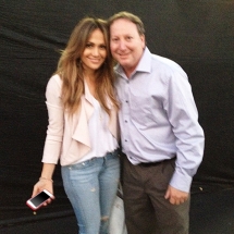 Rocket Fizz co-founder Rob with Jennifer Lopez.