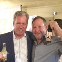 Mister awesome Chris Hansen of Dateline NBC. Here he is with Rocket Fizz co-founder Rob. 
