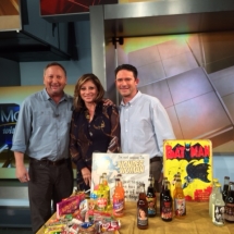 Rocket Fizz founders Rob and Ryan appearing on the Fox Business News show &quot;Mornings with Maria&quot; starring Maria Bartiromo.